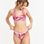 Sale Women's Briefs Pink Leaves