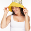Sale Women's Bucket Hat White Roses