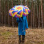 Looking for an original and unusual gift? The gifted person will surely surprise with Umbrella Rainbow Colours
