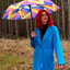 Sale Umbrella Rainbow Colours