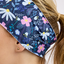Sale Active Headband Purple Flowers