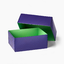 ОТСТЪПКА Фигурална виолетова подаръчна кутия
