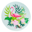 Potešte sa týmto kúskom Dedoles Round Beach Towel Tropical Flamingo