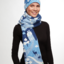 Tip na darček Весел плетен дамски шал Зимен свят на чудесата