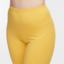 Pre dokonalý a originálny outfit Mustard Yellow 3/4 Organic Cotton Leggings