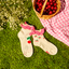 Lifestyle foto Cutecore ponožky Piknikové čerešne 