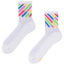 Kiárusítás Vidám funkcionális vádlizokni Színes csíkok