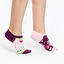 ОТСТЪПКА Весели чорапи за маратонки Черешов цвят