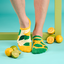 Sale Sneaker Socks Lime & Lemon