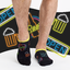 Sale Sneaker Socks Neon Beer