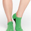 Eredeti ajándék a Dedolestől Zöld zokni sportcipőbe Sarok