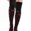 Lifestyle photo Over the Knee Socks Cherry