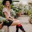 Gift idea Knee High Socks Folk Love
