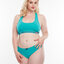 Lifestyle photo Turquoise Women's Brazilian Panties