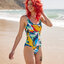 Gift idea One-piece Swimsuit Tropical Birds