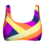 Pre dokonalý a originálny outfit Veselý športový vrchný diel plaviek Dúhové farby