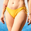 Dedoles oryginalny prezent Żółty regulowany dół od bikini