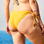 Pomysły na prezenty Żółty regulowany dół od bikini