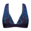 Pre dokonalý a originálny outfit Women's Traceless Bralette Dark Blue Mandala
