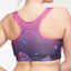 Zľava Veselá športová podprsenka Fialové listy