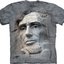 Potešte sa týmto kúskom Dedoles Tričko Tvár prezidenta Lincolna