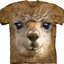 Sleva Tričko Obličej lamy alpaka - dětské