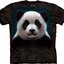 Pre dokonalý a originálny outfit Tričko Tvár pandy