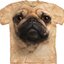 Pre dokonalý a originálny outfit T-shirt Pug