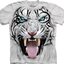 a tökéletes és egyedi ruházathoz Fehér tigris arc póló