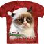 a tökéletes és egyedi ruházathoz Holiday Grumpy Cat with text