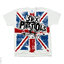 Hľadáte originálny a nezvyčajný darček? Obdarovaného zaručene prekvapí Biele hudobné tričko Sex Pistols Anarchy in the UK