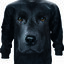 a tökéletes és egyedi ruházathoz Hosszúujjú póló Fekete labrador arca