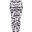 Foto 
 Damskie elastyczne legginsy Nietoperze 