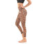 Potešte sa týmto kúskom Dedoles Ladies' Elastic Sport Leggings - Cheetah Pattern