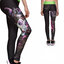Obrázok produktu Dámske športové elastické legíny Temná víla