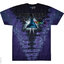 Ajándék tipp Pink Floyd The dark side of the moon kék batikolt zene póló