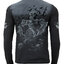 Výpredaj Roztrhané tričko s dlhým rukávom Nočný cintorín