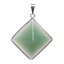 Foto Přívěšek Avanturín zelený pyramida - kámen štěstí