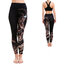 Eredeti ajándék a Dedolestől Női sportos elasztikus leggings Kínai sárkány