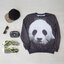 Tip na darček Mikina bez kapucne Panda