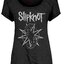 Pre dokonalý a originálny outfit Dámske tričko Slipknot Goat Star Logo
