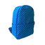 Foto Rucksack Blau Gepunktet mit einer Tasche 
