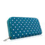 Potešte sa týmto kúskom Dedoles  Duży niebieski portfel w kropki