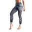 Lifestyle foto Dámske športové elastické legíny Honeycomb