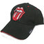 Výnimočný darček od Dedoles Čierna šiltovka The Rolling Stones Men's Classic Tongue