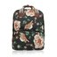 Zľava Čierny ruksak na notebook Floral