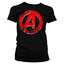 Ausverkauf Damen T-Shirt Marvel Comics The Avengers Logo