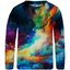 Hledáte originální a neobvyklý dárek? Obdarovaného zaručeně překvapí Dětská mikina bez kapuce Colorful Space