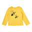 Eredeti ajándék a Dedolestől Sárga hosszúujjú gyerek póló Méhek