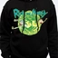 pro dokonalý a originální outfit Mikina s kapucí Rick and Morty - Black portal